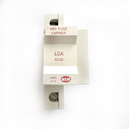 MEM Delta AC40 40A 40 Amp HRC Fuse Carrier Circuit Breaker